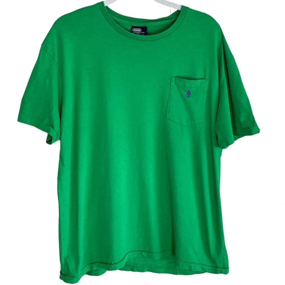Polo Ralph Lauren embroidered logo pocket tee l